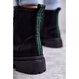 PE1 Botas Mujer Piel Workers Negro Denila 3