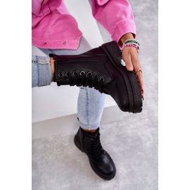 PE1 Botas Mujer Piel Workers Negro Denila 7