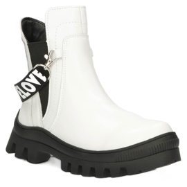 Slip de moda femenino -botas Filippo DBT3927 White blanco 1 Slip de moda femenino -botas Filippo DBT3927 White blanco 1
