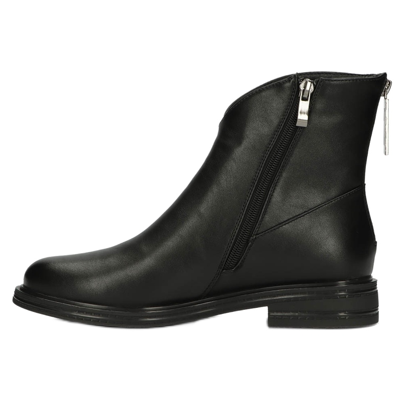 Botines de piel botas Jodhpur Filippo DBT4077 negro 2