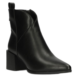 Botas aisladas para mujeres en el Black Filippo DBT4094 Black Post negro 1