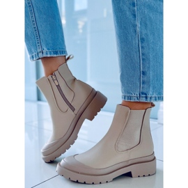 Botines Carey Beige Jodhpur 2
