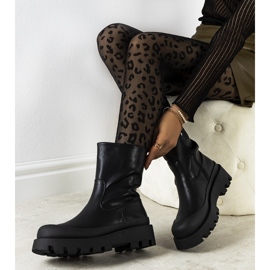 Botas Amado negras de mujer negro 1