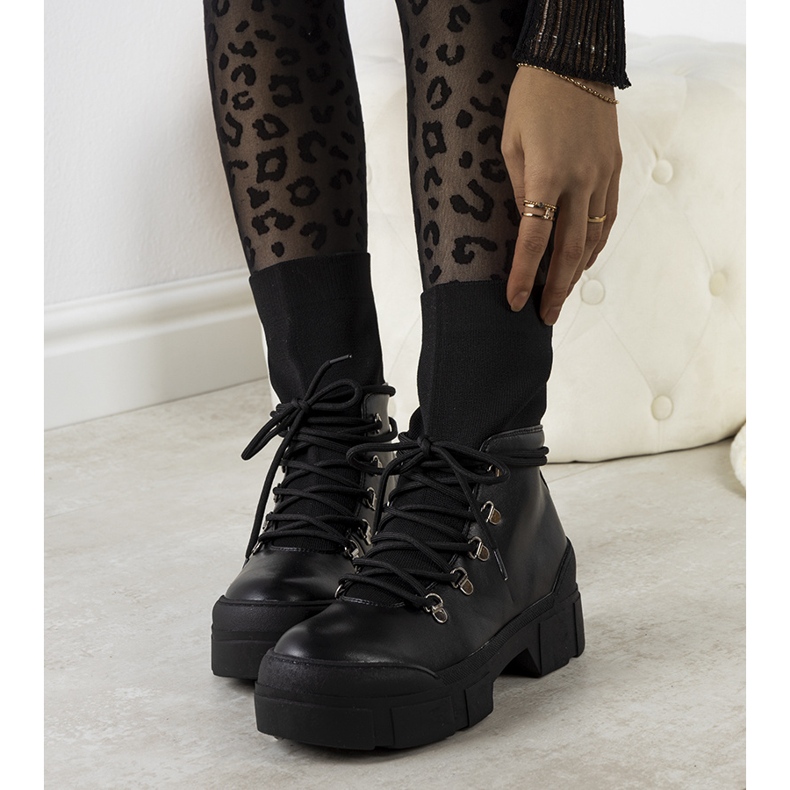 Botas de montaña de mujer Passo negras negro 1 Botas de montaña de mujer Passo negras negro 1