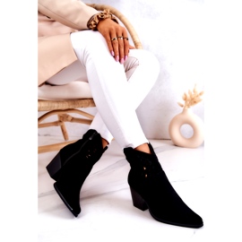 S.Barski Botas Vaqueras Mujer Ante Negras Devon negro 3 S.Barski Botas Vaqueras Mujer Ante Negras Devon negro 3