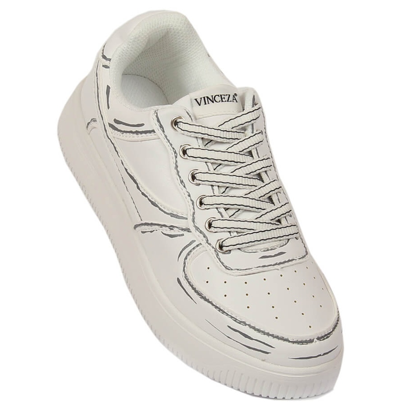 Zapatillas bajas Vinceza blancas blanco 1