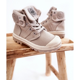 FB3 Zapatillas Altas Infantiles Tobby Gris beige 4