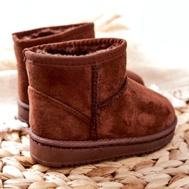 FR1 Botas cálidas para niños Botas para la nieve Brown Gooby marrón 2