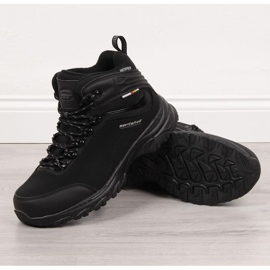 Zapatos de trekking impermeables de hombre American Club negros 2