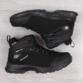 Zapatos de trekking impermeables de hombre American Club negros 1