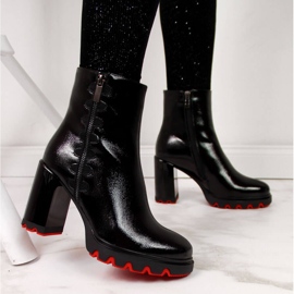 Botas de mujer negras Filippo en el puesto. negro 5