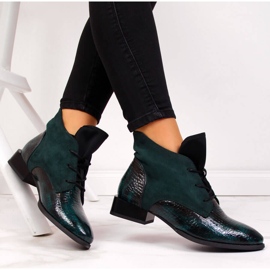 Botas mujer insuladas ecopiel verde Jezzi 1 Botas mujer insuladas ecopiel verde Jezzi 1