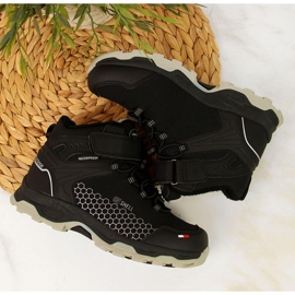 Botas de nieve impermeables de niño American Club negras negro 3