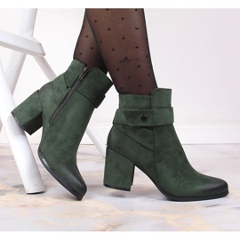 Botas cálidas mujer ante verde Laura La.Fi 5