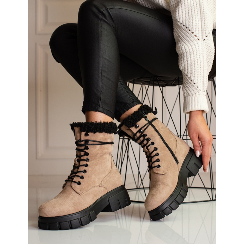 Shelovet de mujer con aislamiento, beige 1