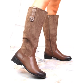 Botas cálidas marrones mujer Jezzi JEZ367B marrón 6