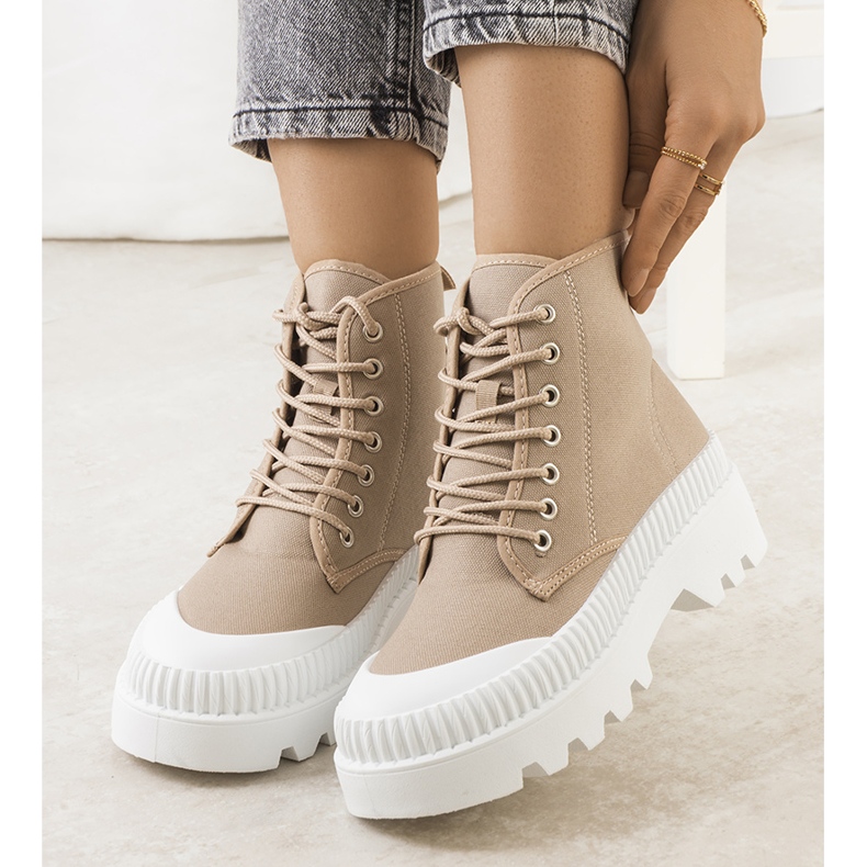 Zapatillas Roxo marrones marrón caqui verde 1