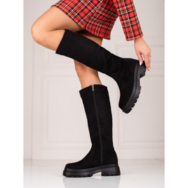 T.Sokolski Botas de mujer en la plataforma Sokolski. negro 2