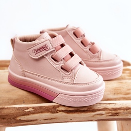 PA1 Deportivas Infantiles Altas Canalé Rosa Baxter rosado 1
