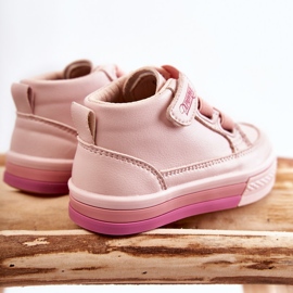 PA1 Deportivas Infantiles Altas Canalé Rosa Baxter rosado 3