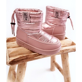Botas de nieve para niños Big Star KK374219 Rosa rosado 2
