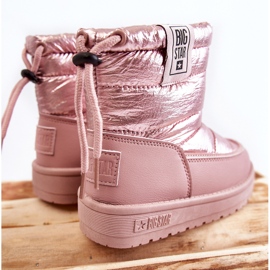 Botas de nieve para niños Big Star KK374219 Rosa rosado 5