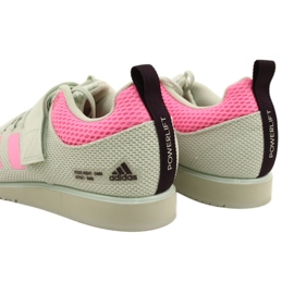 Zapatillas Adidas Powerlift 5 Halterofilia GY8920 Lino Verde 3