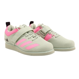 Zapatillas Adidas Powerlift 5 Halterofilia GY8920 Lino Verde 2