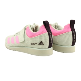 Zapatillas Adidas Powerlift 5 Halterofilia GY8920 Lino Verde 4