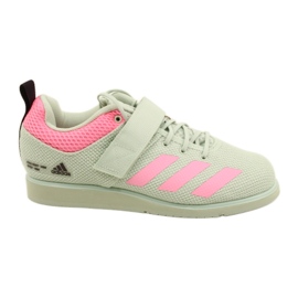 Zapatillas Adidas Powerlift 5 Halterofilia GY8920 Lino Verde 6