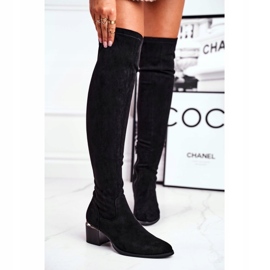 Botas largas lycra ante Evento 20KZ35-3330 Negro 1
