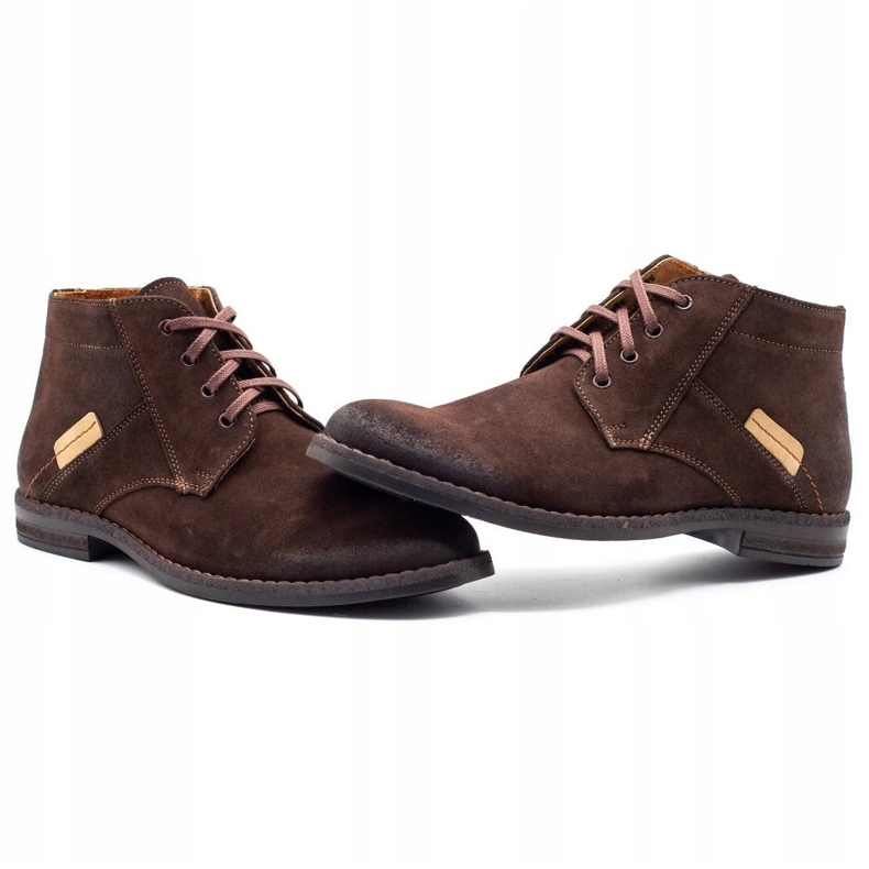 KENT Botas de hombre Jodhpur 605 marrón 6
