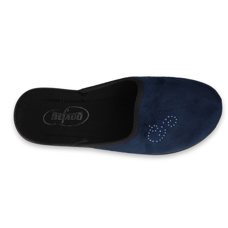 Zapatos de mujer befado pu 552D013 azul marino 2