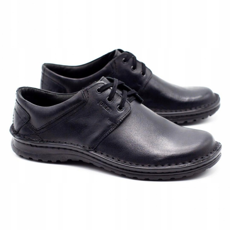 Joker Zapatos piel hombre 229 negro 2