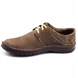 Joker Zapato piel hombre 229 oliva multicolor caqui 1