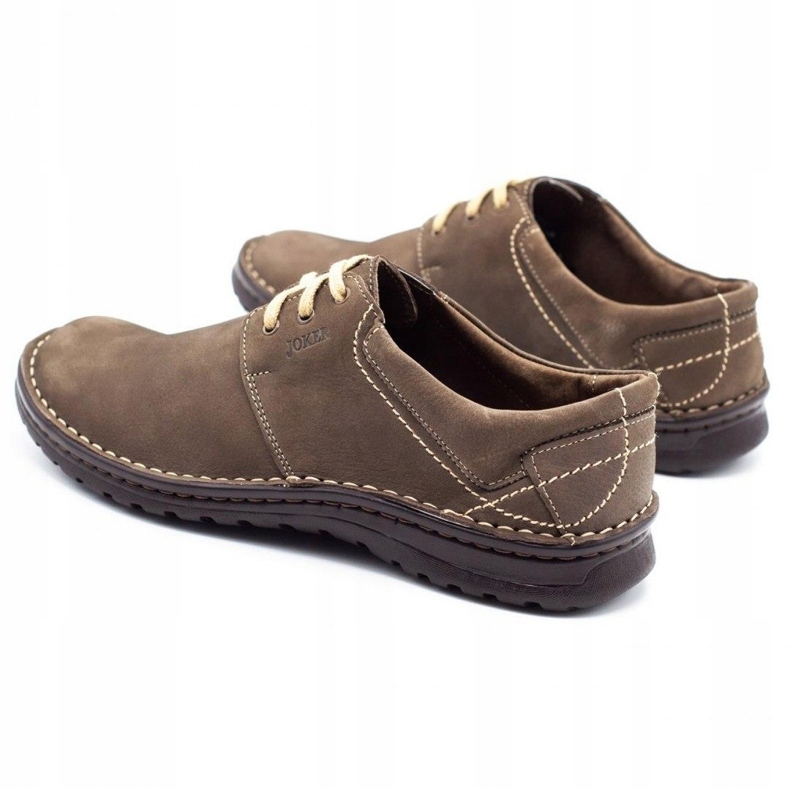 Joker Zapato piel hombre 229 oliva multicolor caqui 4