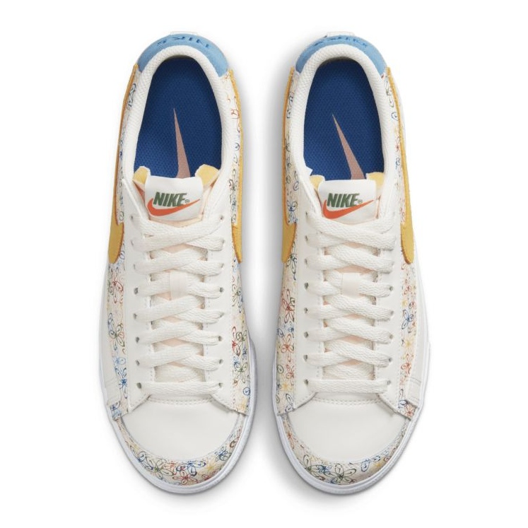 Nike Blazer Low Platform Mujer DV3210-100 blanco multicolor 1 Nike Blazer Low Platform Mujer DV3210-100 blanco multicolor 1