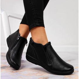Cómodas botas negras de piel Helios 642 negro 1 Cómodas botas negras de piel Helios 642 negro 1