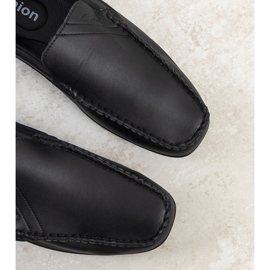 Mocasines Hogar de hombre negros 2