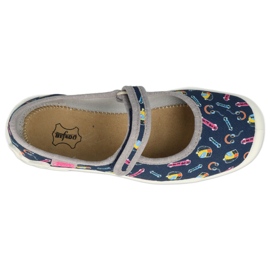 Zapatillas para niños de Befado 114Y502 azul marino 3