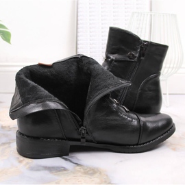Negro Botas con aislamiento de mujer Jezzi JEZ52A 6