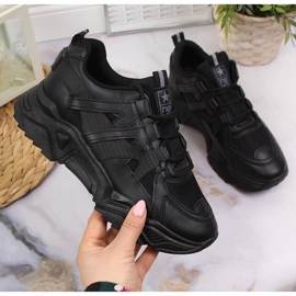 News Deportivas de mujer con suela gruesa negra NOVEDADES negro 2