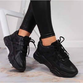 News Deportivas de mujer con suela gruesa negra NOVEDADES negro 1
