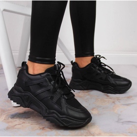News Deportivas de mujer con suela gruesa negra NOVEDADES negro 5