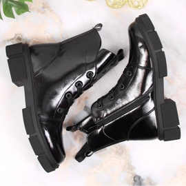 S.Barski Botas lacadas con aislamiento negro de S. Barski 2