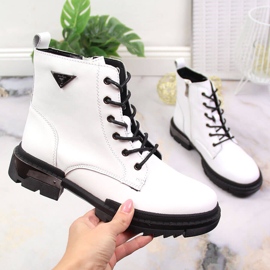 Botines mujer piel blanca insulada Filippo PAW377A blanco 1