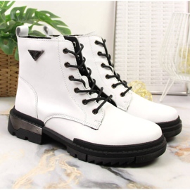 Botines mujer piel blanca insulada Filippo PAW377A blanco 2
