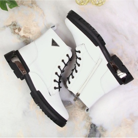 Botines mujer piel blanca insulada Filippo PAW377A blanco 4