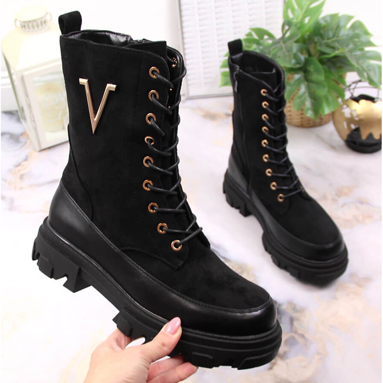 Botas insuladas mujer negras Jezzi JEZ375A negro 1