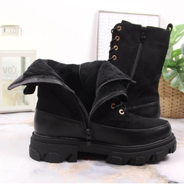 Botas insuladas mujer negras Jezzi JEZ375A negro 3
